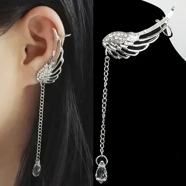 Stud Earrings Ear Accessories Delysia King Women Angel Wings Feather Earrings