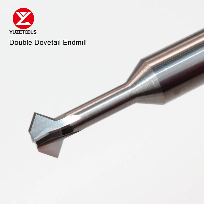 CarbideDovetailMillingCutterCNCTool6090120Degree4mm6mm8mm