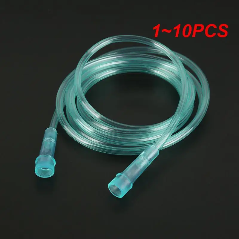 

1~10PCS New Adult Oxygen Mask With 1.9m Tubing Protector Face Mask Health Clear Nose Clip Comfortable