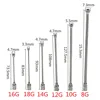 1 Set Bird Feeding Syringe Kit Parrot Feeder Bird Feeder Stainless Steel With 6 Pieces Straight Tube Feeding Feeder Accessories 3
