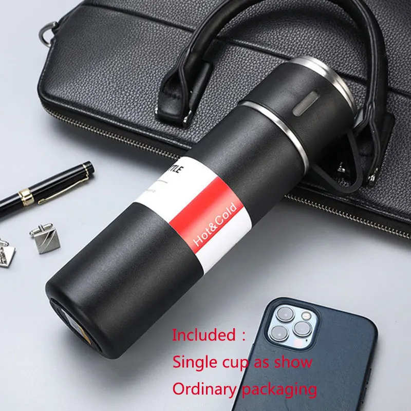 304 Vacuum Stainless Steel Thermos Cup Set or Single Cup Portable Sport  Travel Handbag Gift Box Coffee Business Water Bottles - AliExpress