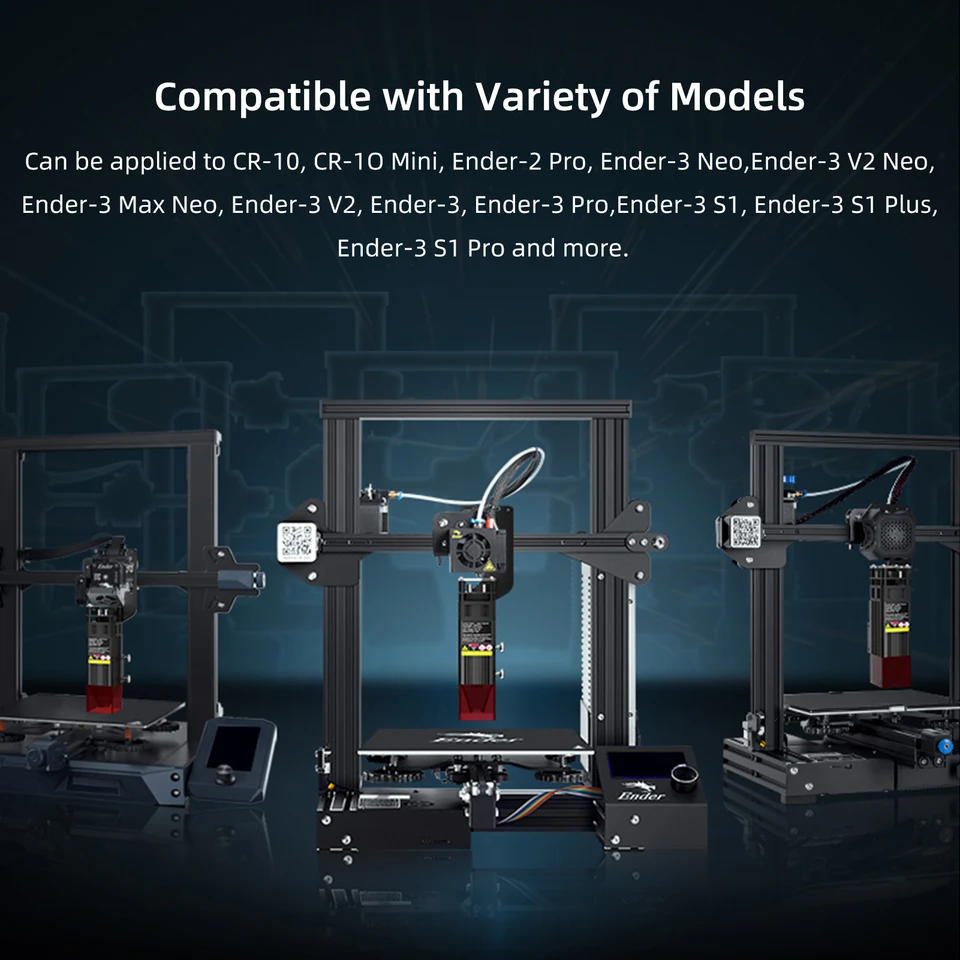 Creality-レーザー彫刻モジュール,Ender 3/neo/s1シリーズ用の高精度3D