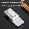 Mechanical Slider Soap Box Anti-stress Toys Magnetic Push Card Metal Pushing Haptic Stress Relief Toy Fingertip For Adults Toy 3