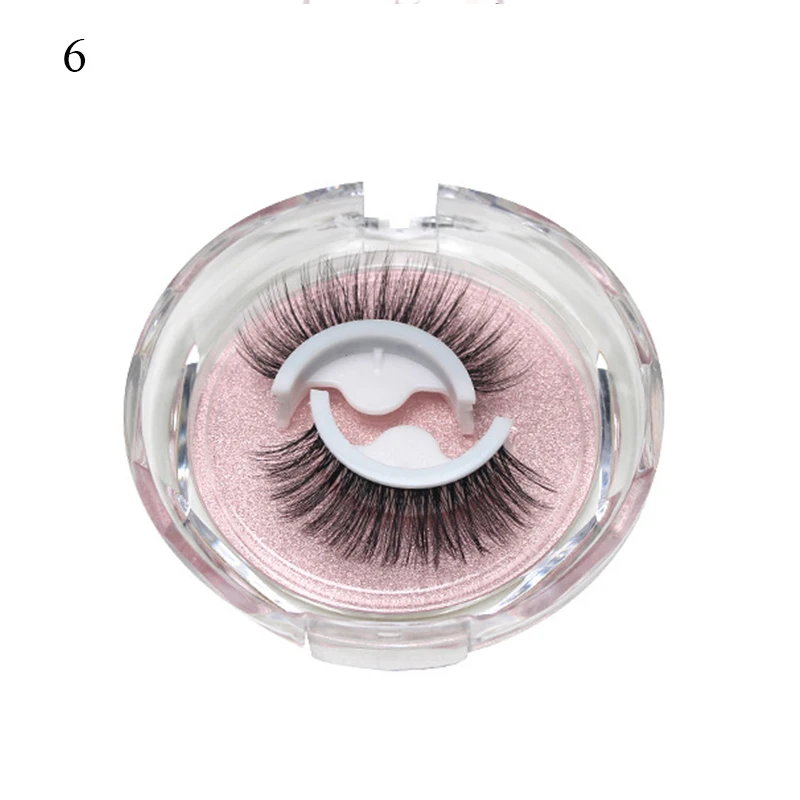 Korean Self-Adhesive Reusable Natural Eyelashes - Manga Blush Collection with Free Shipping