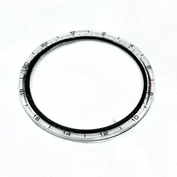 Elegant Bezel Ring Cover for Smartwatches - Premium Protective Accessory (Transparent)
