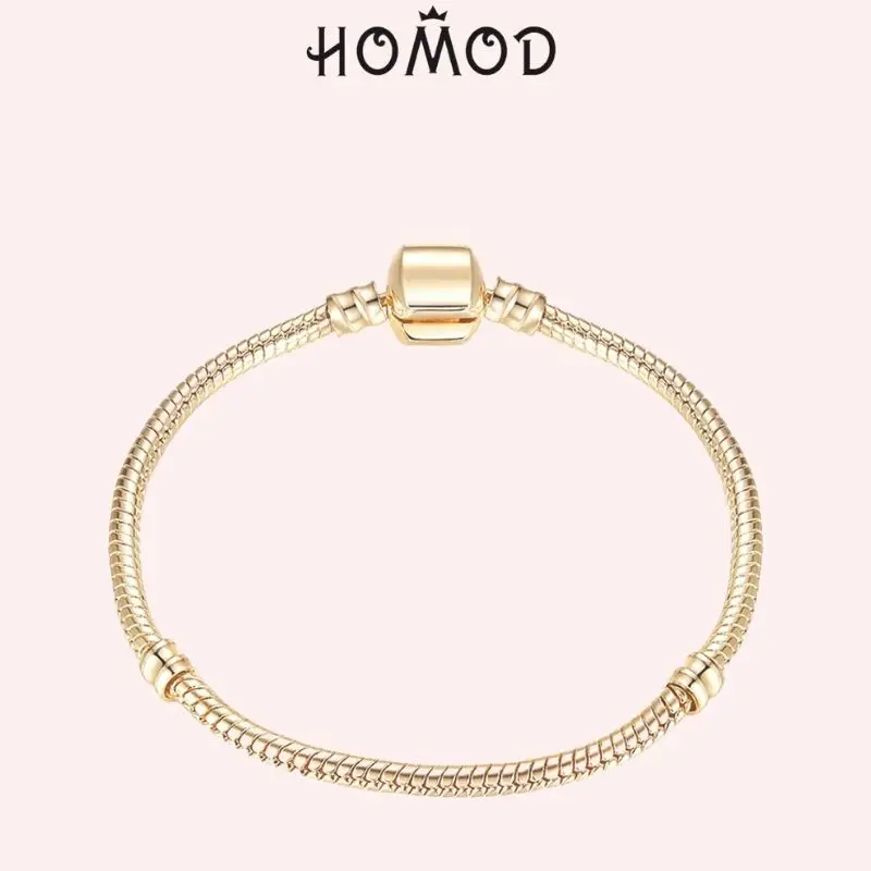 3mm Retro Snake Chain Charm Bracelet For Women Diy Original Jewelry Making bracelet jewelry