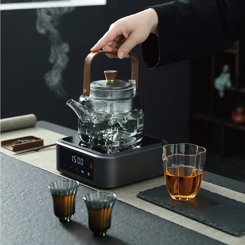 220V Smart Electric Ceramic Stove Tea Stove Electric Hot Plate Heater Heating Furnace HomeTea Maker Water Boiler 1500W