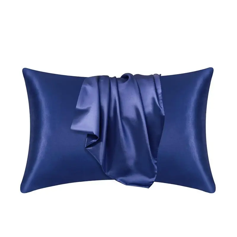 Luxurious 100% Silk Pillowcase - Silky Satin Hair Beauty & Comfort Pillow Cover for Home Decor (1 or 2 Pack)