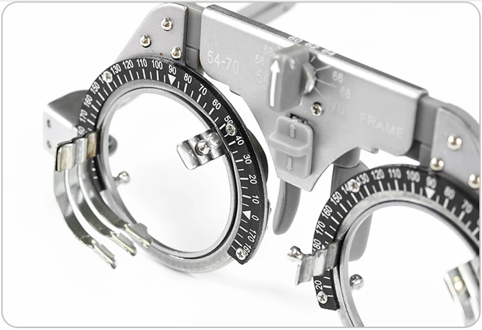 Ophthalmic Equipment Optical Universal Trial Frame Adjustable PD 54-70mm Pure Titanium