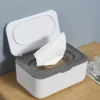 Wet Tissue Box Paper Dispenser Portable with Lid Tissue Storage Box Holder Dustproof  Baby Car Organizer Napkin Hot 1