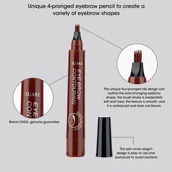 Eyebrow pencil Waterproof Permanent Long Lasting High quality professional makeup for women Cheap Cosmetics Enhancer 3