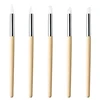 Silicone Wooden Pole Nail Art Pen Brush Uv Gel Polish Tip 3d Image Diy Dotting Polish Brushes Sculpture Pen Diy Manicure Tool 6