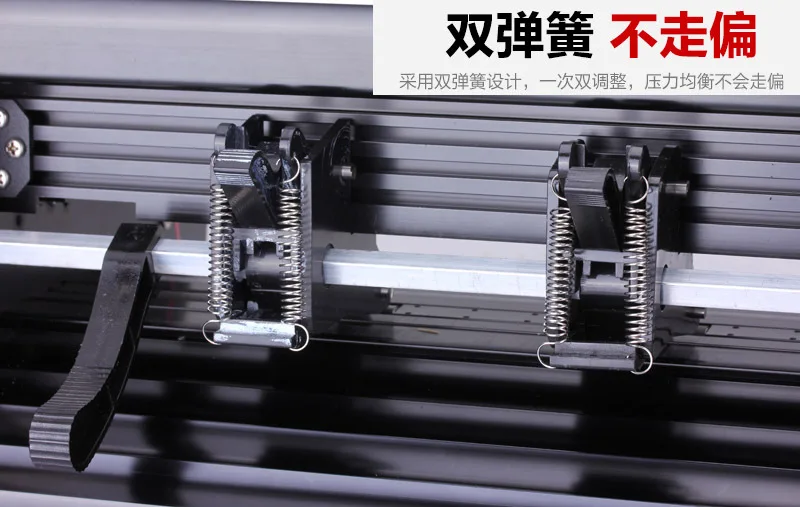 2PCS Vinyl Cutter Machine Paper Pressure Roller Assembly Rubber Pinch Roller Assy Component Frame for c24 skycu