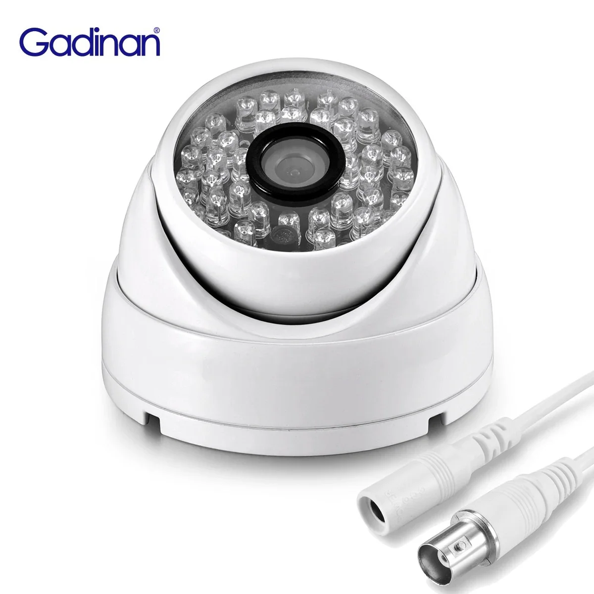 Gadinan Outdoor Indoor Waterproof 5Mp Ahd Camera Clear Night Vision Videosorveglianza H.265 + Metal Cctv Dome Camera Ip66