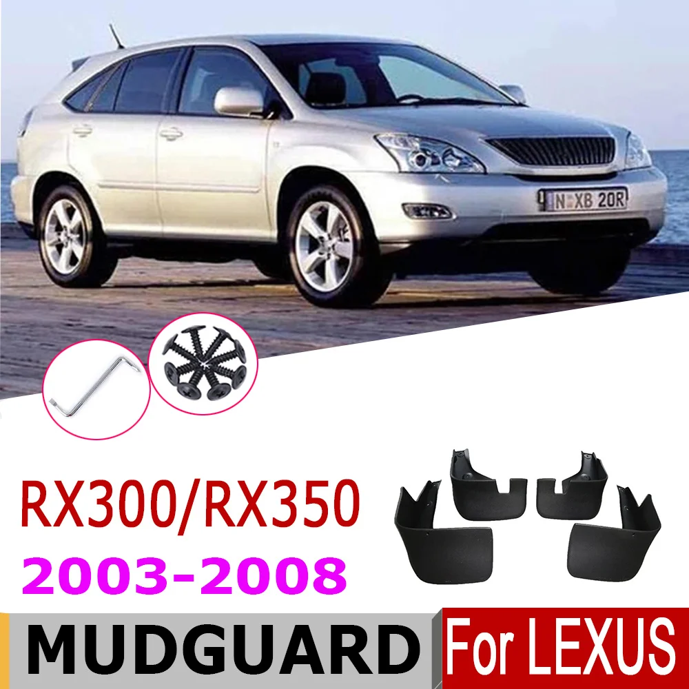 

Брызговики для Lexus RX350 RX300 RX RX400 RX450 2003-2008, брызговики от грязи, брызговики, аксессуары для автомобиля 2005 2004