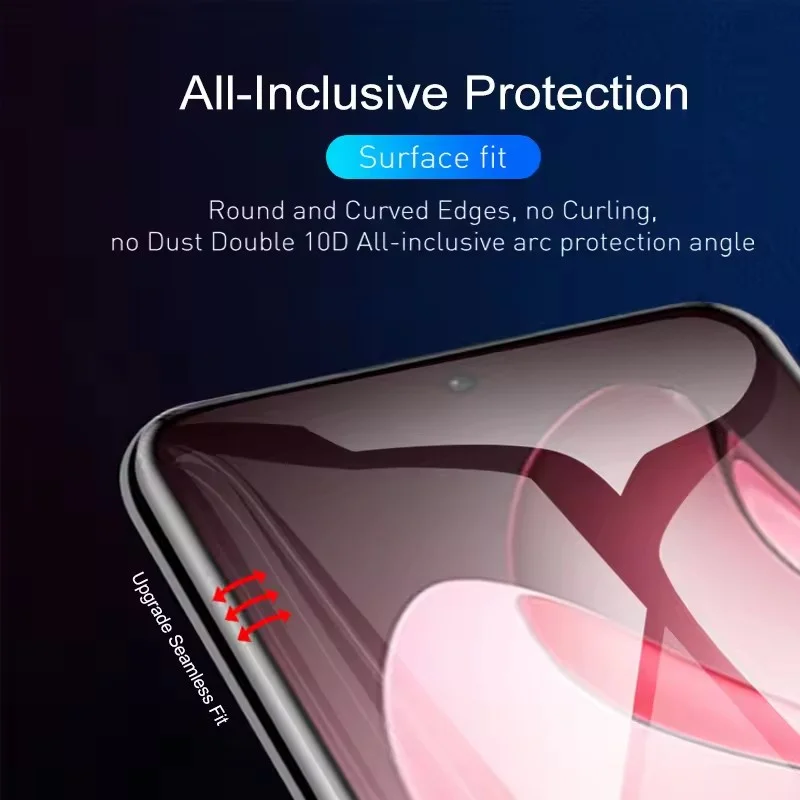 Premium Hydrogel Screen Protector Film - 4 Pack