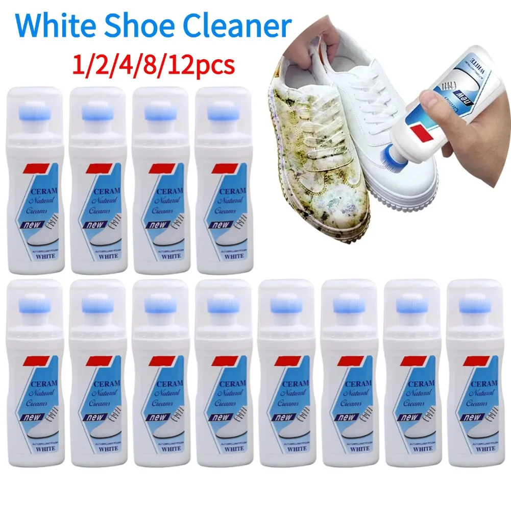 Sneaker Cleaner White Shoes Polish Cleaning Tool For Casual Leather Shoe Yellow Stain Remover Dry Cleaning Agent