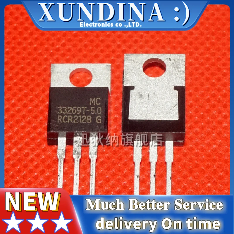 

5PCS MC33269T-5.0 TO-220 Новый и оригинальный IC