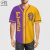 Sigma Gamma Rho Sorority 1922 Baseball Jersey Shirt 3D All Over Printed Shirts hip hop Tops 4