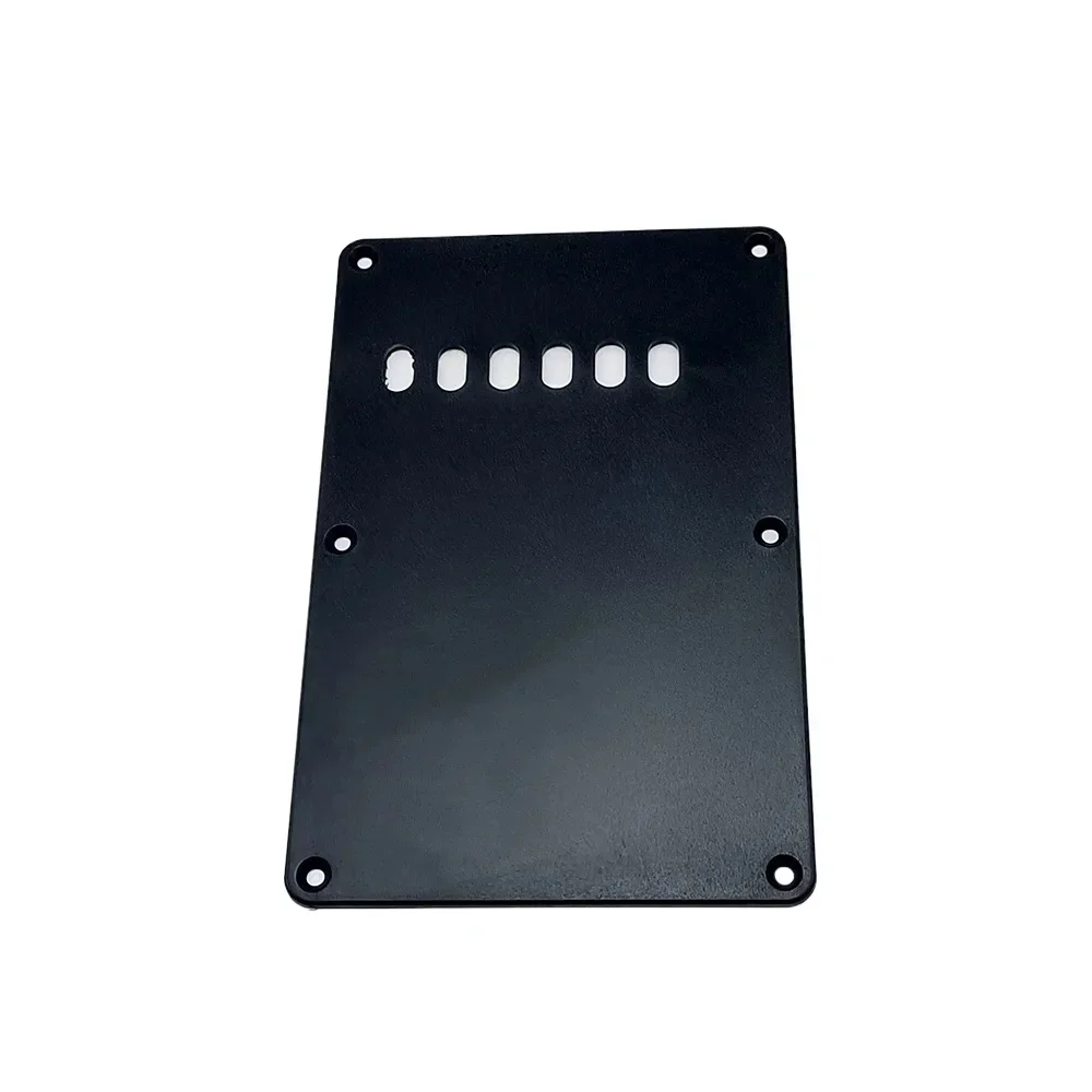 ABS 6-Loch Gitarre Tremolo Hohlraumabdeckung Rückplatte Standard Gitarre Ersatz für ST E-Gitarre Teil Zubehör
