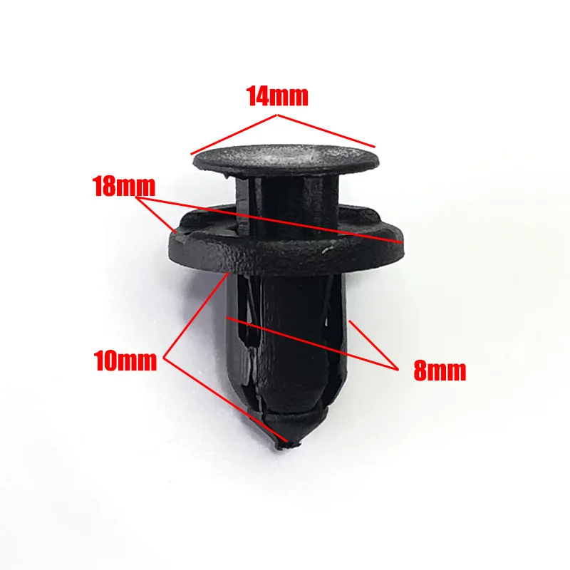 10x VVO ® Rear Bumper & Trim Fastener Clips for some Toyota Aygo, Auris, Prius e