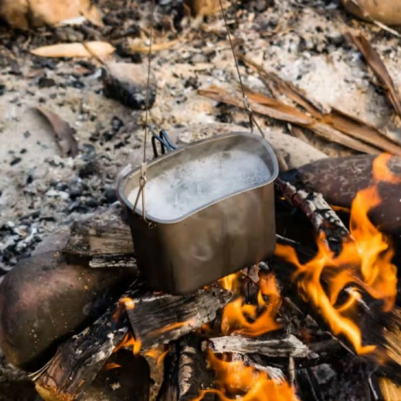 Titanium Canteen Mess Kit 4