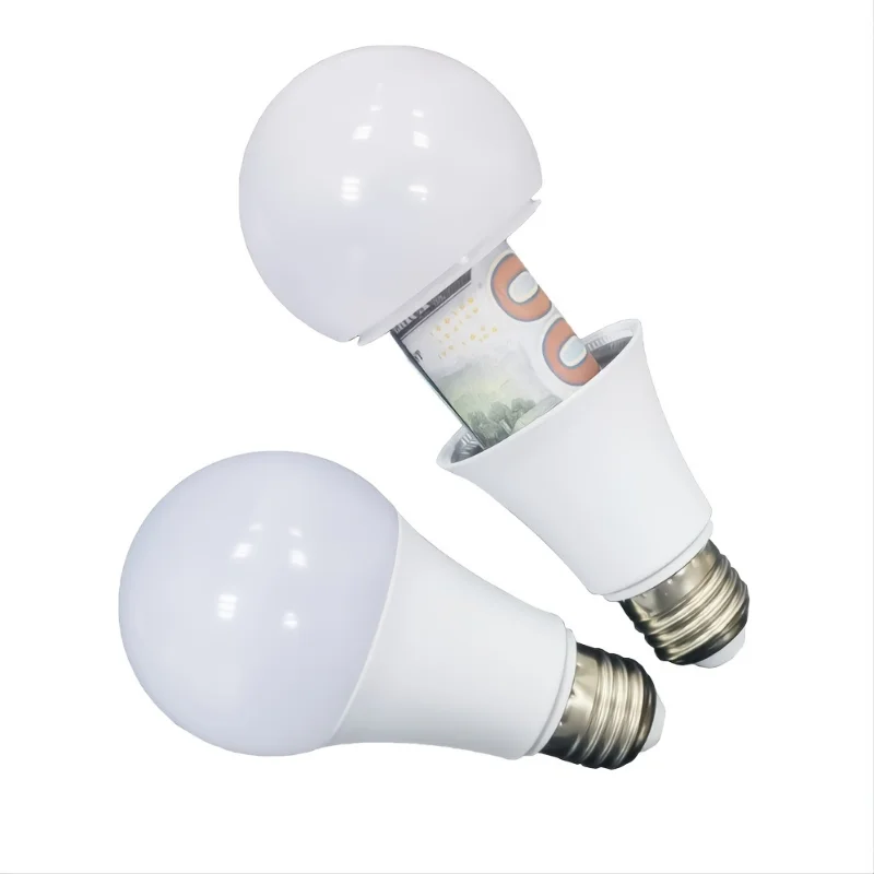 Sight Secret Stash Light Bulb Diversion Safe Home Discreet Storage Container Funny Piggy Bank Toy NOT a Real Light Bulb money saving box piggy bank