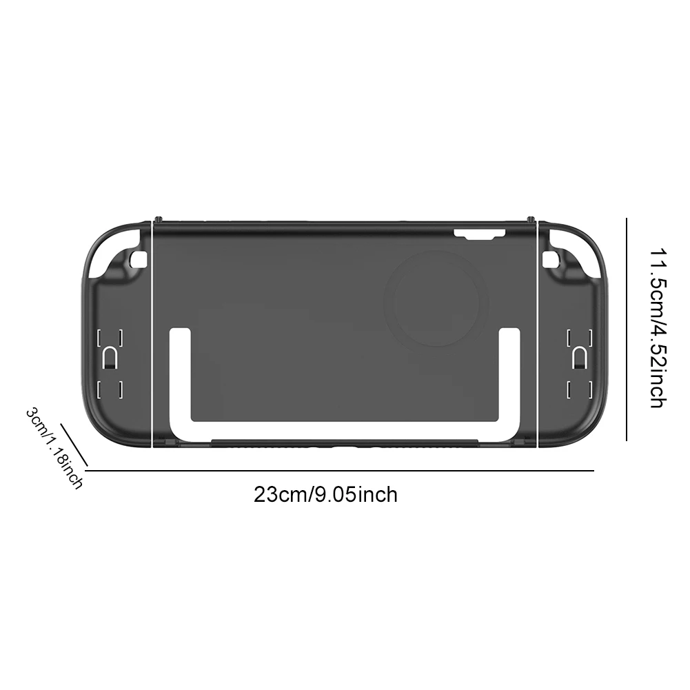 Protective Case with Replaceable Ergonomic Grip Anti-Scratch Cover Skin for Nintendo Switch2 Accessories