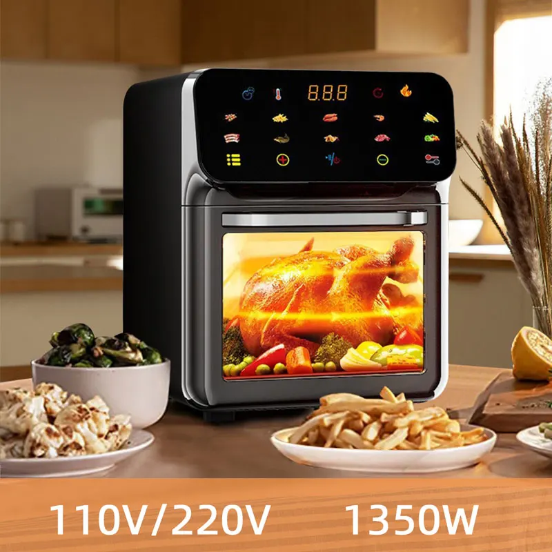 9L Air Fryer,1350W Air Electric Oven,Multi-Function Home Kitchen Oil-Free Low Fat Electric Fryers,Deep Fryer 110V 220V 에어프라이기 4
