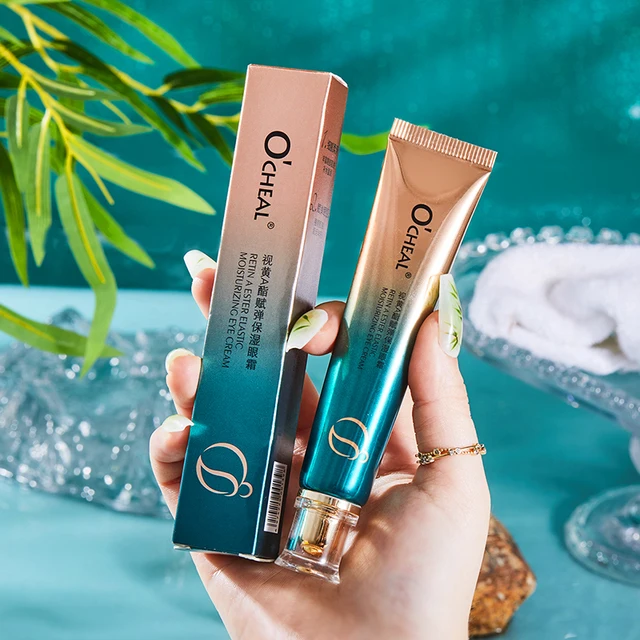 OCHEAL Eye Moisturizing Cream Fades Fine Lines Anti Dark Circles Eye Serum Remove Eye Bag Puffiness Anti-Aging Firmness Eye Care 5