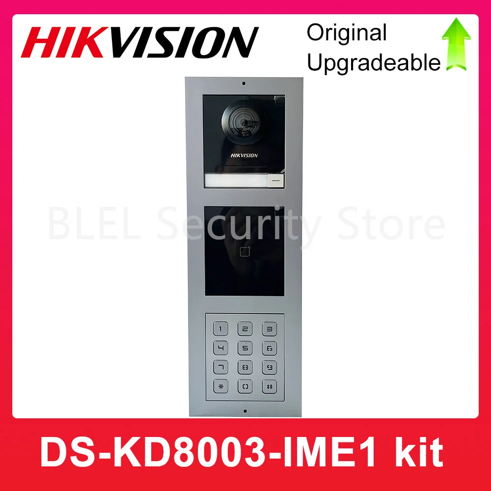Videocitofono Originale Hikvision Ds-Kd8003-Ime1 Ds-Kd-Acf1 Ds-Kd-Acf2 Ds-Kd-Acw1/Acw2/Acw3 Ds-Kd-Kp Ds-Kd-M Superficie Di Scarico