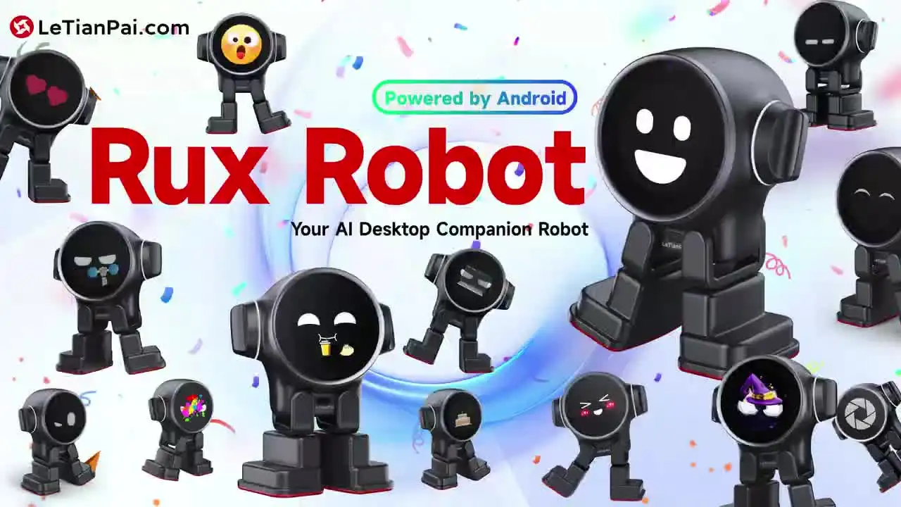 Rux Robot ラックス ロボット AIペットロボット とてもかわいらしく奥深い、ユニークなコミュニケーション