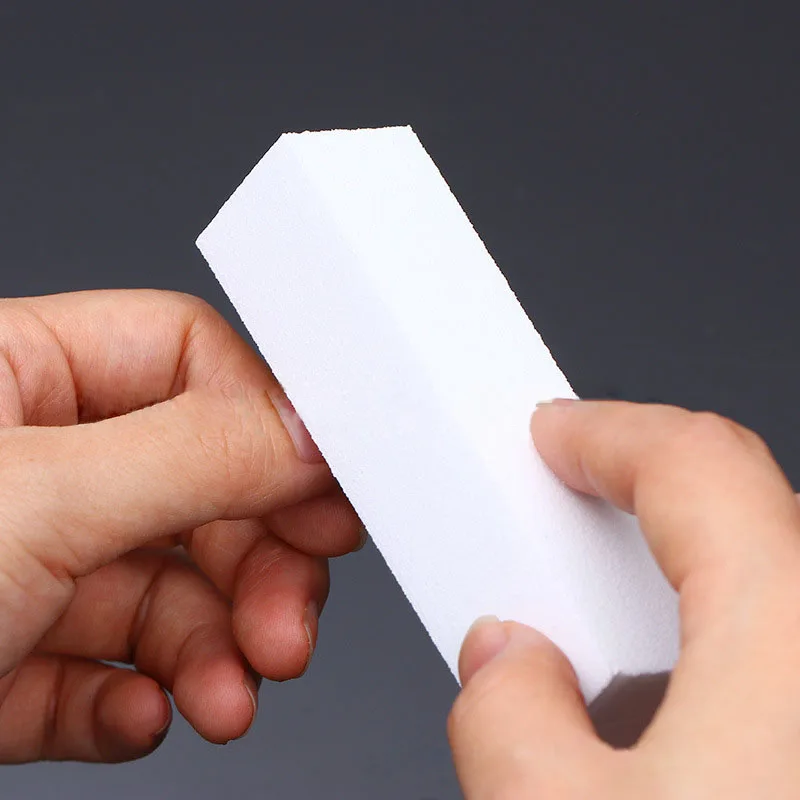 

5pcs White Form Nail Buffers File for UV Gel Nail Polish Nail Art Tool Manicure Pedicure Sanding Nail File Buffer Block