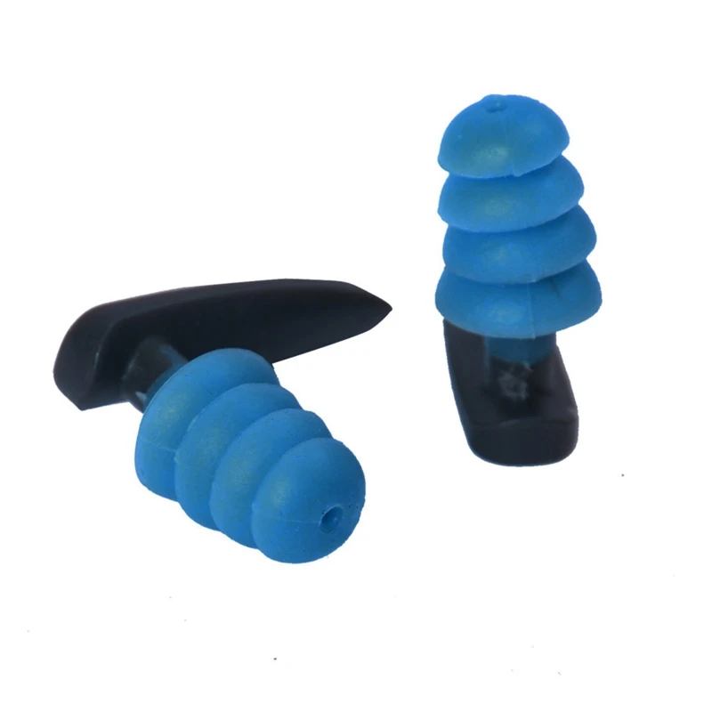 

Soft Silicone2pcs Swimming Ear Plugs Comfortable Waterproof Noise Cancelling Reusable Hearing for Protection Earbuds