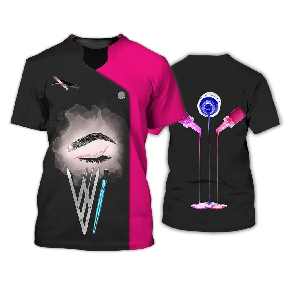 2024 New Summer Women's T-Shirt Esthetician/Makeup Artist