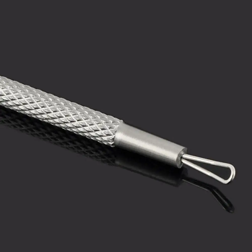 Professional Stainless Steel Blackhead Remover Tool Comedone Acne Pimple 2 Loop Needles Blemish Extractor Remover Skin Care Tool 6