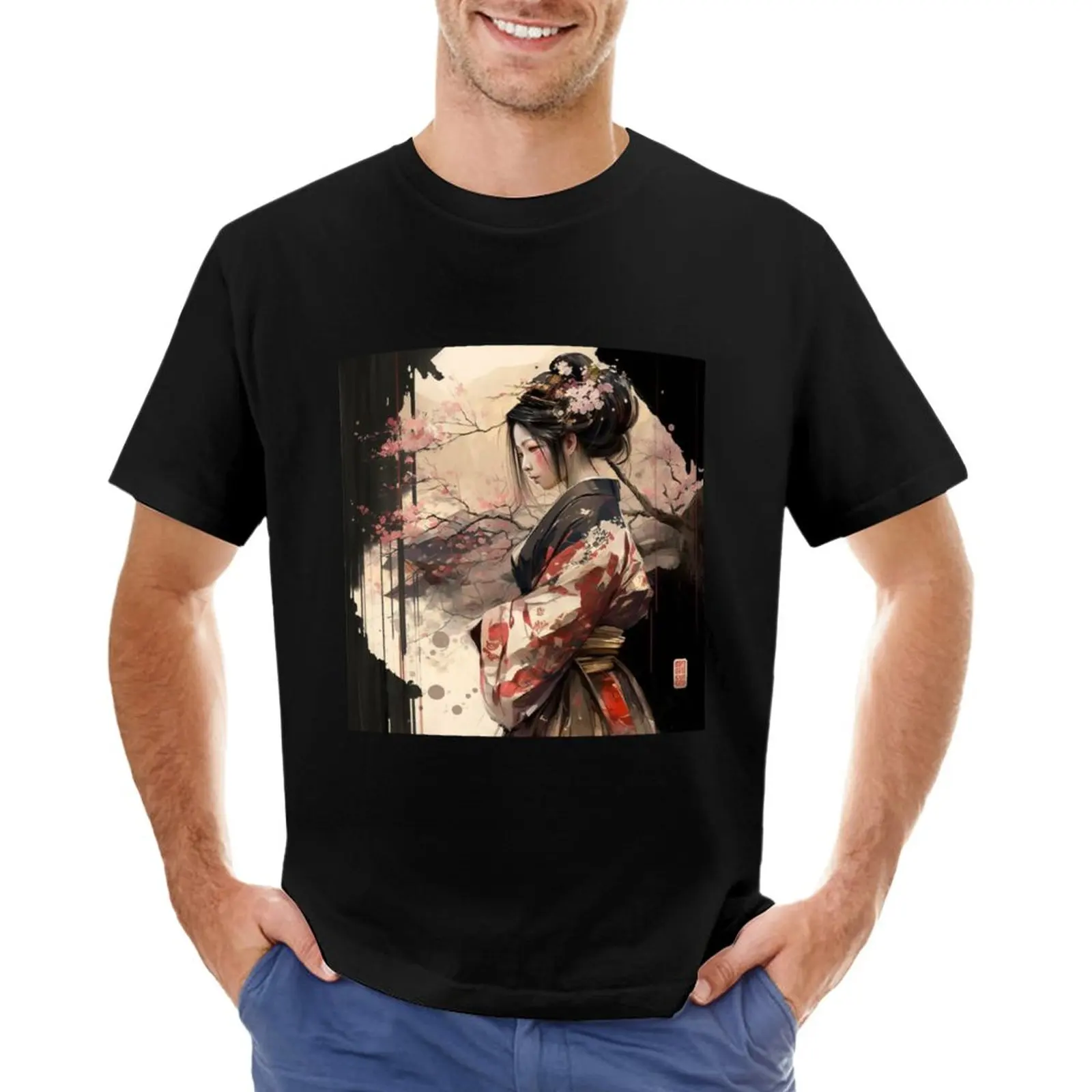 

A Foreign Beauty T-Shirt summer tops mens t shirts casual stylish