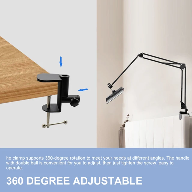 금속 소재로 만들어진 침실 붐 암 홈 카메라 교체 모니터 마운트