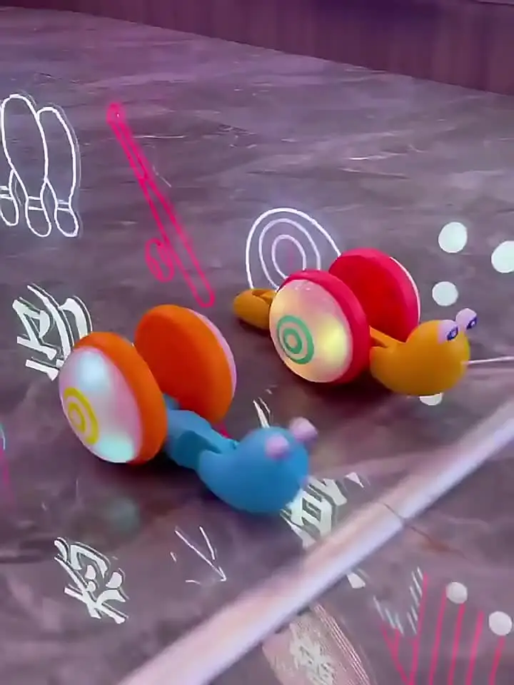 thumbnail image 2 of Kayannuo Leashing Rope Snail Baby Toddler Toy Learning Toys For Toddlers Baby Walker With Light And Music 2 of 11