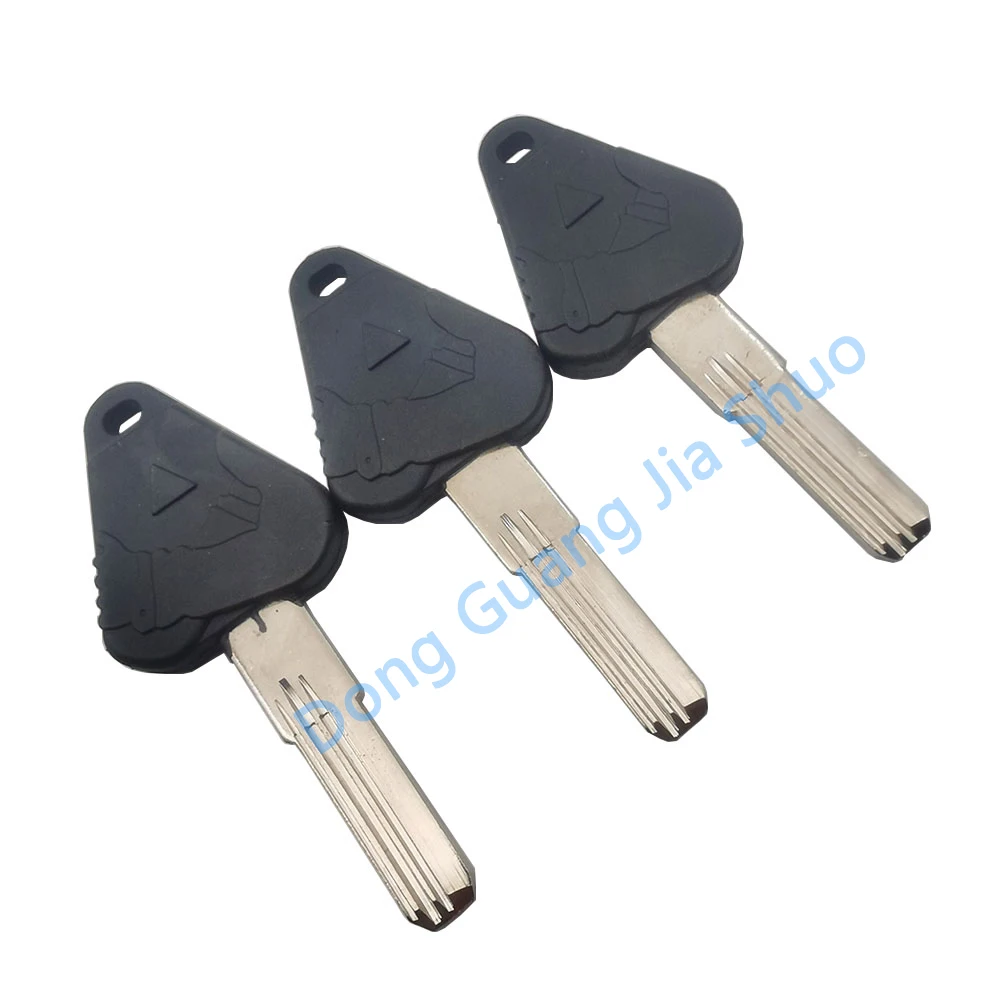 25pcs JS1745 Triangle key blank Super B double key blank