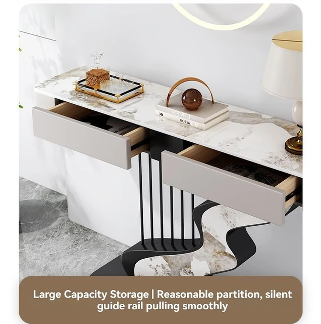 Midcentry Marble Nordic Entrance Hallway Console Table Midcentry Marble Nordic Entrance Hallway Console Table