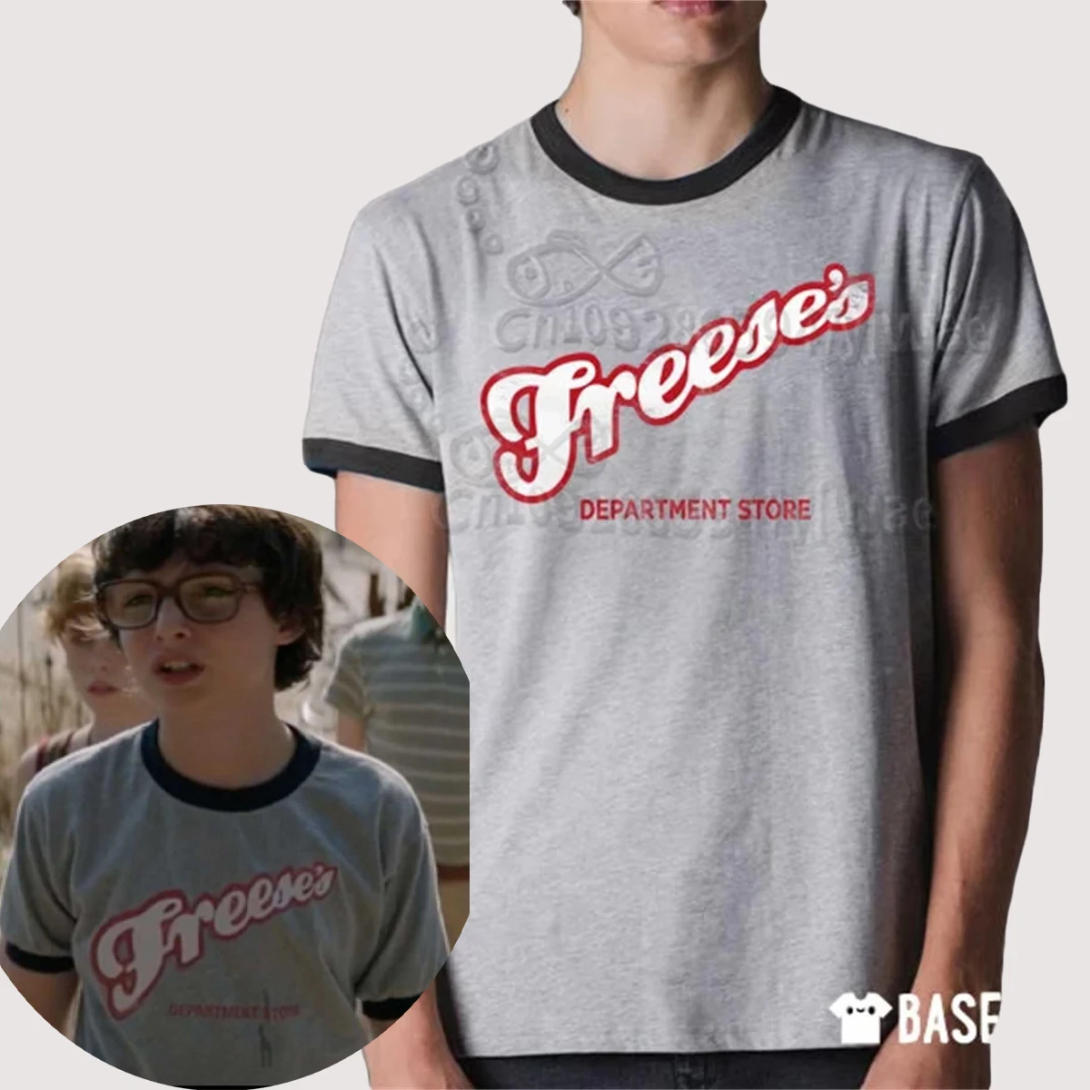 Freese'S Department Store T-Shirt, Film-Grafik-T-Shirt, Richie Tozier Charakter-T-Shirt, klassisches T-Shirt, Sommer-T-Shirts für Herren und Damen