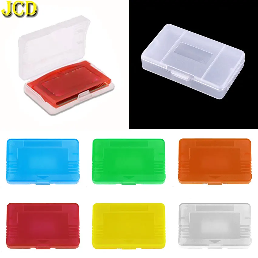 

JCD For Gameboy Advance Came Card Box For GBA SP Plastic Game Cards Cartridge Case Dust Cover Storage Protective Case