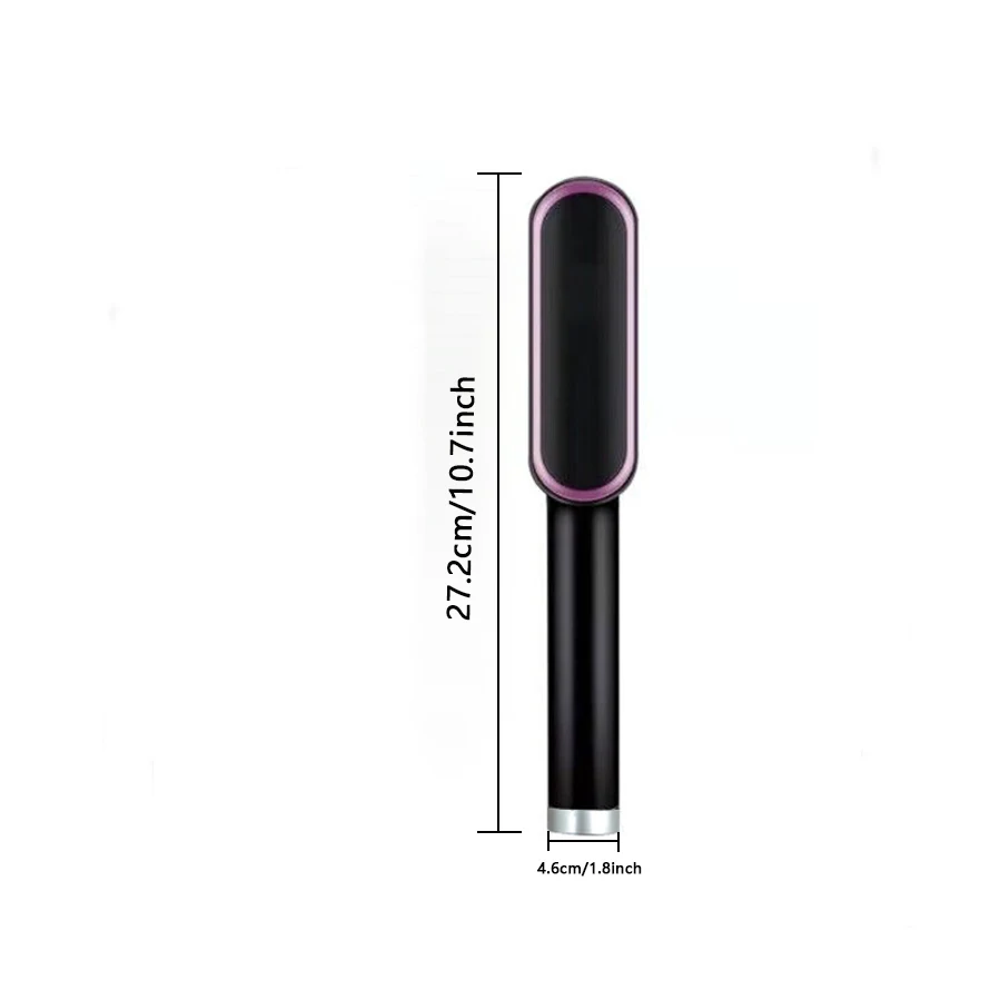 Hair Straightening Comb 1PC Plug Type Adjustable Temperature Anti-scald Design Improve Frizzy Hair- hair straightener comb