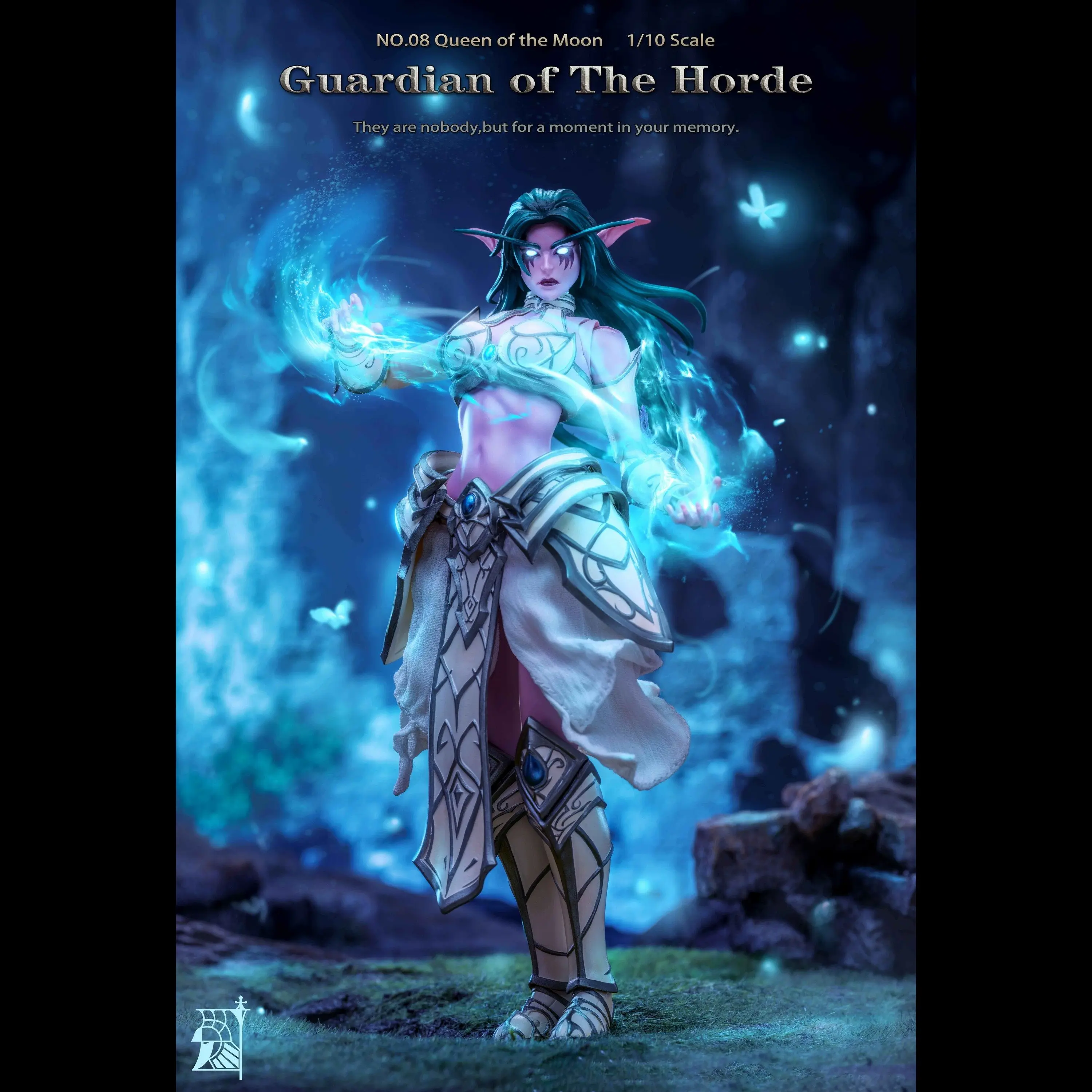 【재고 있음】 그레이 나이트 GREYKIGHT 호드 가드 08 문 퀸 1/10 모바일 퍼펫 모델