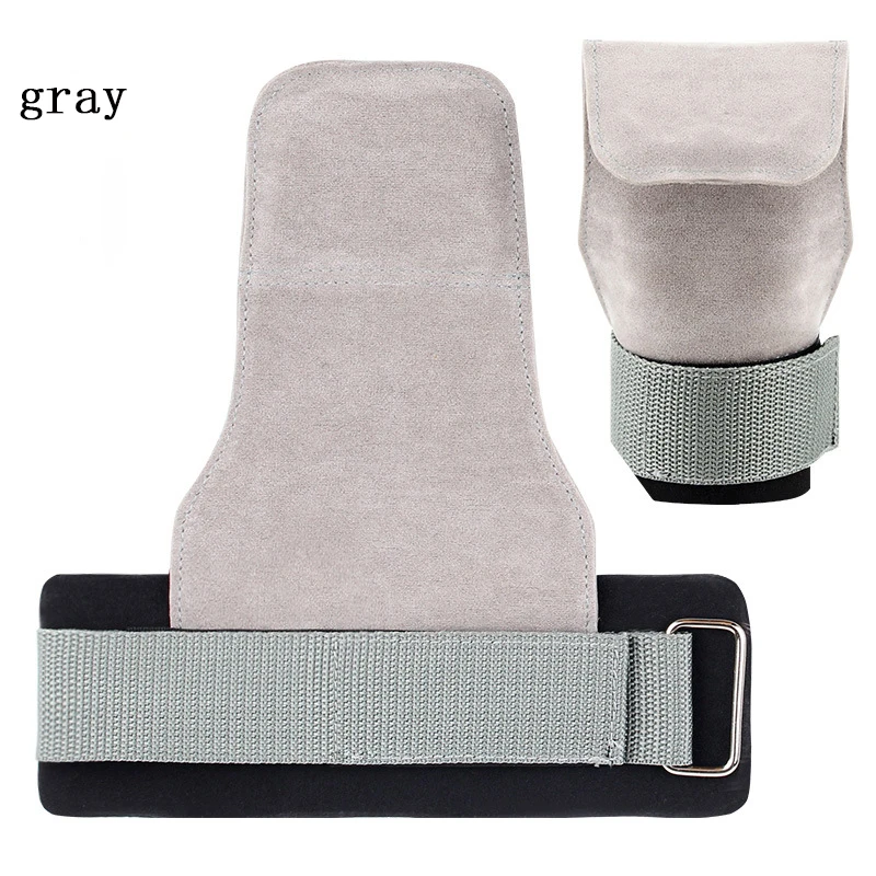 근력 훈련 소가죽 핸드 가드, 피트니스 무게추 리프팅 손목 가드, 풀업 하드 풀 장갑, 어시스트 그립 어시스트 스트랩