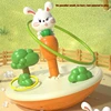 Ring Toys Children Puzzle Parent Child Interaction Ring Toss Throwing Pot Throwing Baby Kindergarten Game Giraffe Dinosaur 3