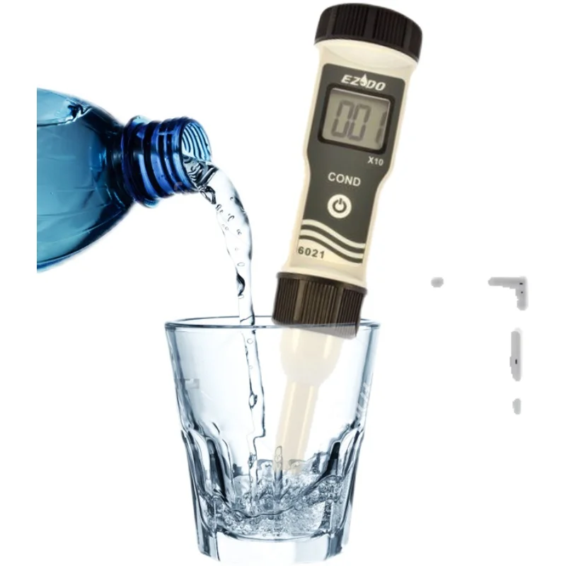 

COND6021/6022 Imported Portable Conductivity Tester Waterproof Conductivity Pen Conductivity Meter Large Range