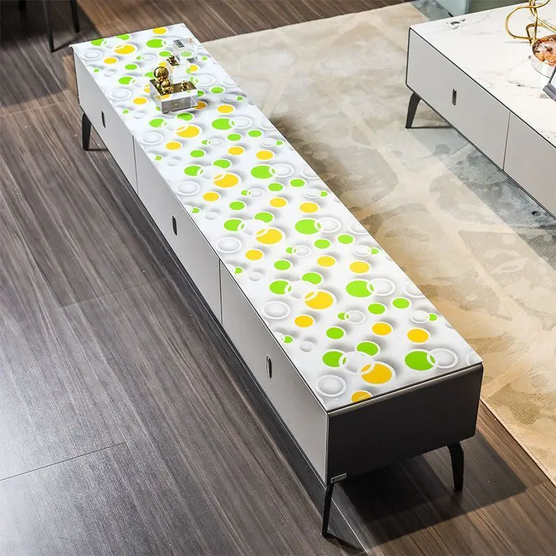 Description Picture 4 of itemClear PVC Tablecloth Soft Plastic Rectangle Table Cloth Oilproof Waterproof  Dining Tables Outdoor Party Decor Rectangle Mat