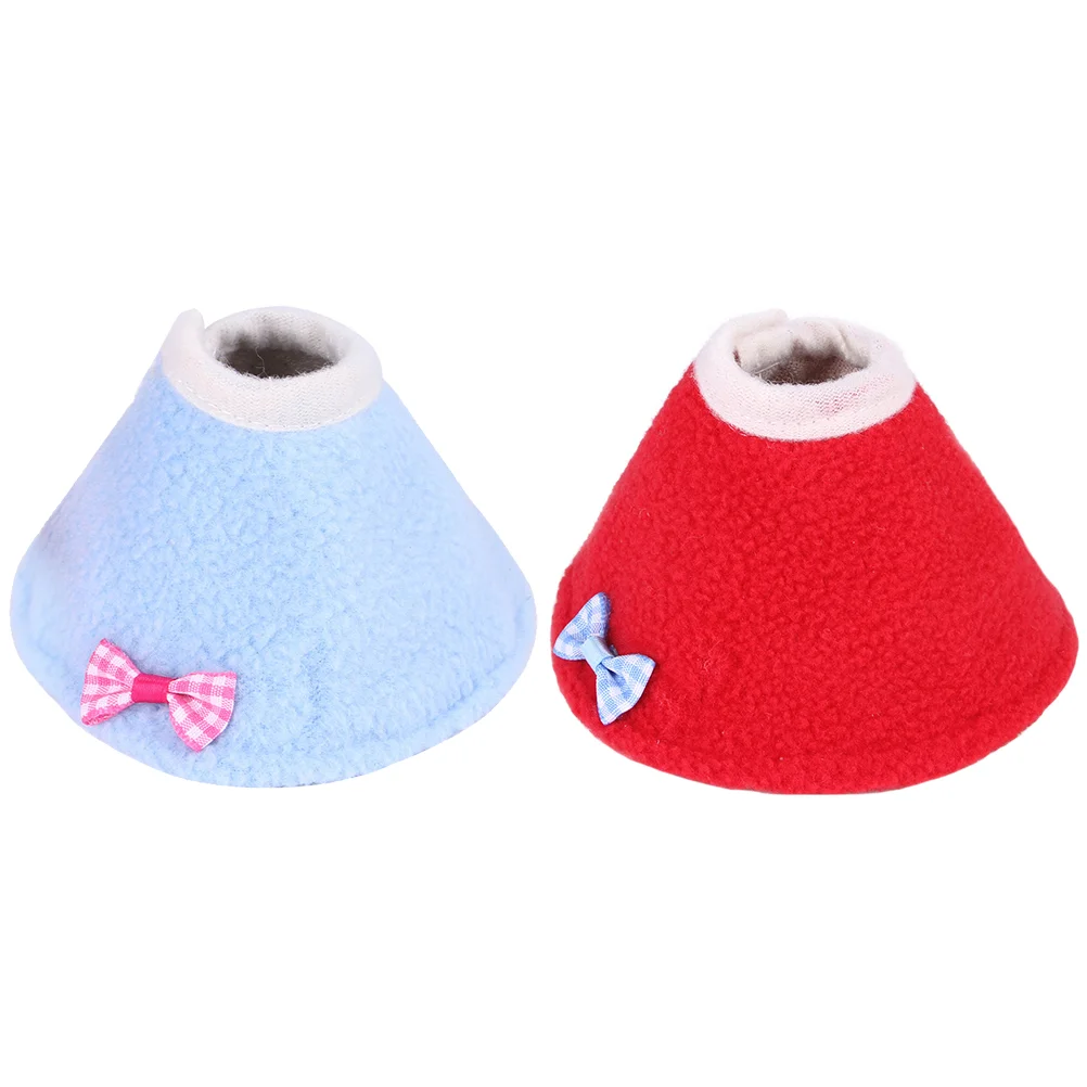 2pcs Adjustable Pet Recovery Collar Anti Licking Bite Proof Neck Guard For Parrot Elizabethan Collar Bird Supplies Pet Products
